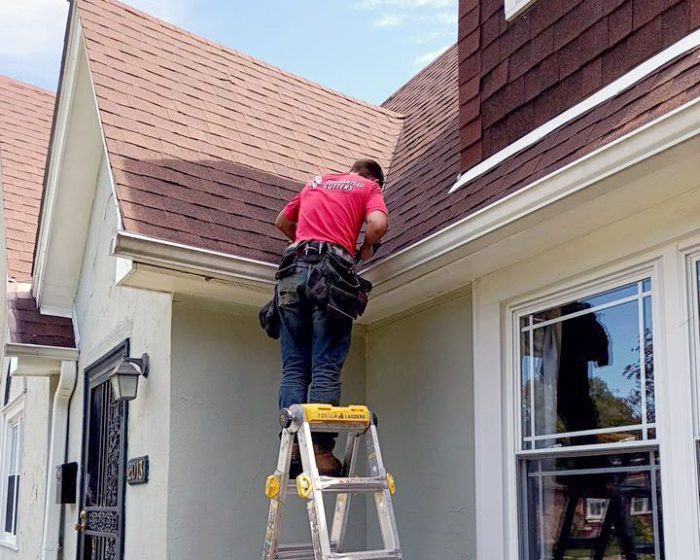Siding and gutter repair