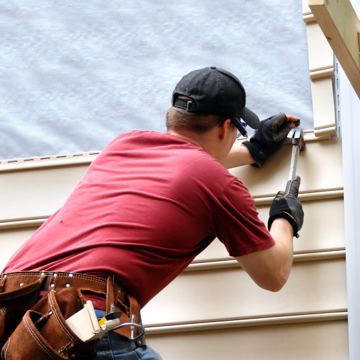 Siding and gutter repair