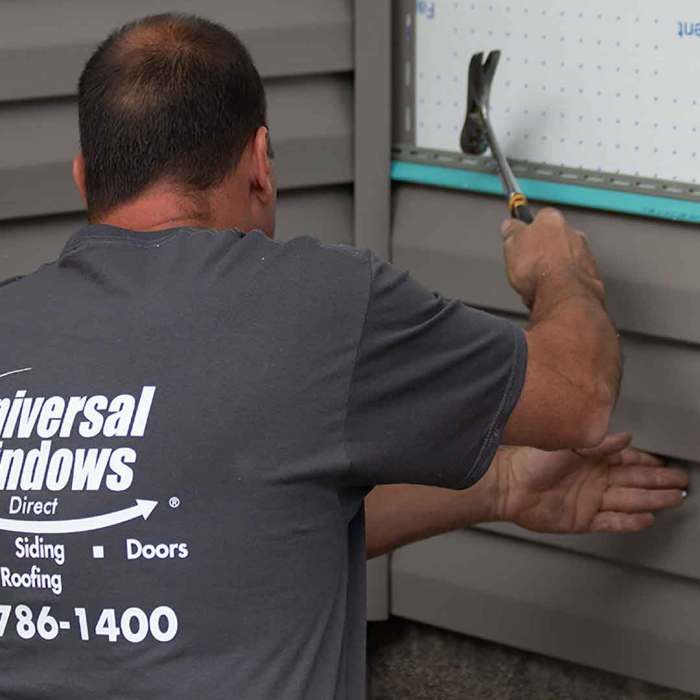 Siding installation contractor