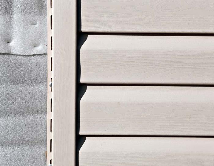 Siding installation
